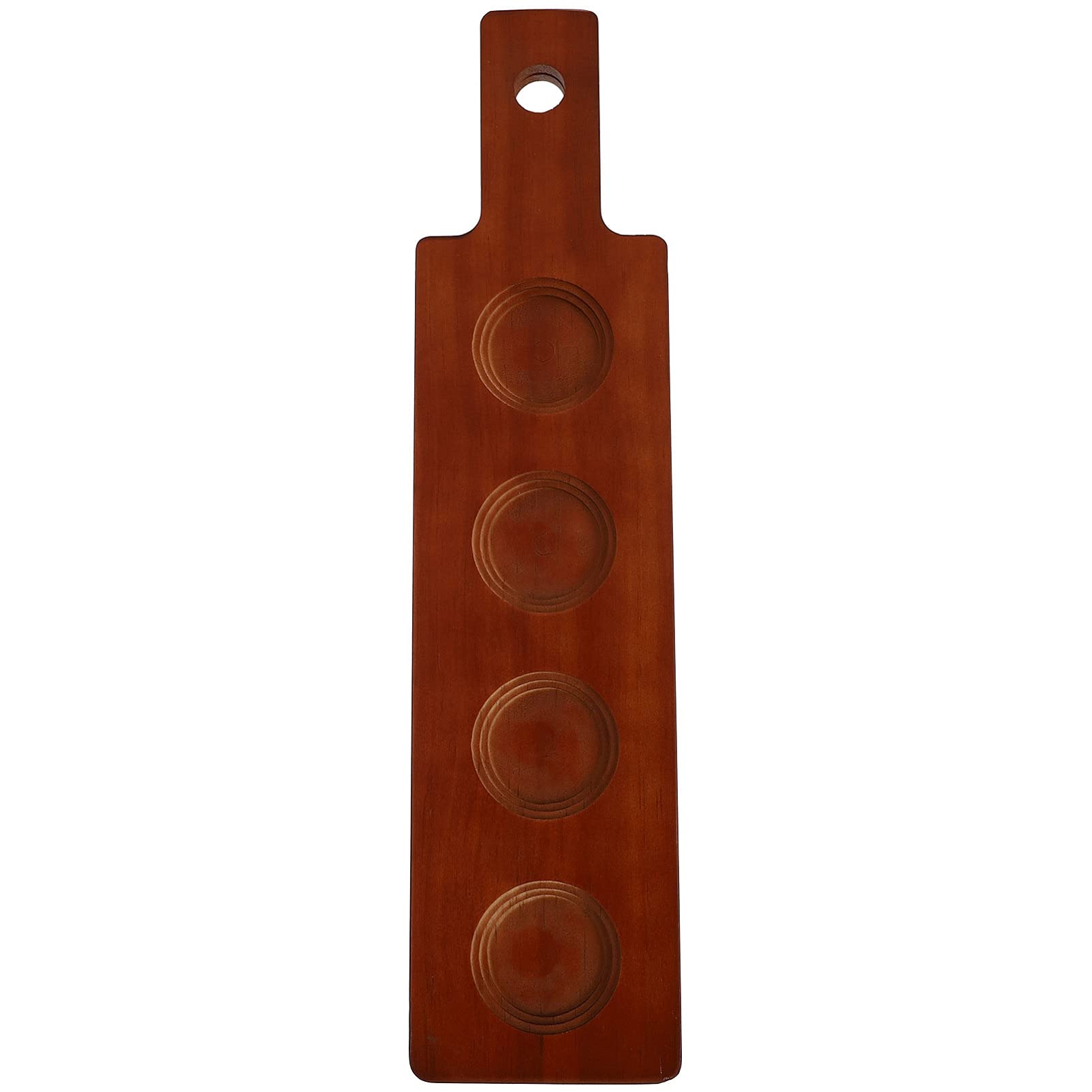 DOITOOL Wooden Shot Glass Serving Tray - 12 Slot Wine Glass Holder & Beer Flight Stand for Whiskey, Vodka, Rum, Cocktail, Tequila Display - Perfect for Home Bars, Parties, and Restaurants