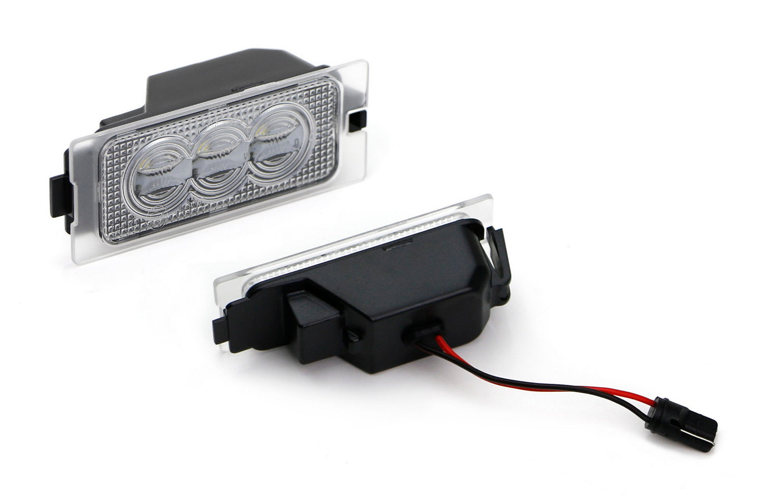 3 Diode Osram LED License Plate Light Assembly for Ford Edge Escape Mercury Mariner - Bright White Light, Easy Installation, Durable Replacement - Perfect for Night Driving & Enhanced Vehicle Appearance