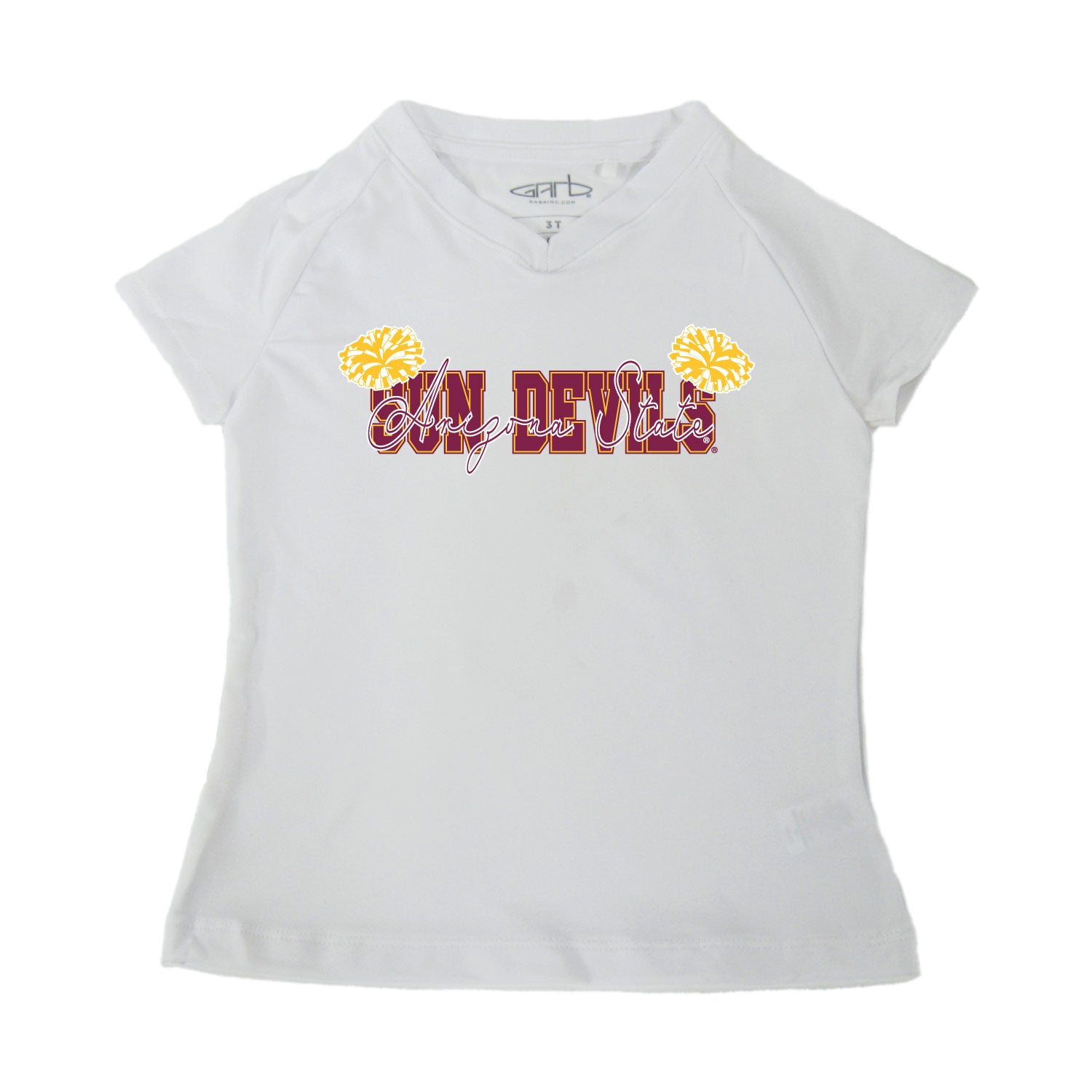 Arizona State Sun Devils Toddler Girls' T-Shirt - Cute Cotton Tee for Baby Girls - Perfect for Game Day, School Spirit & Family Outings