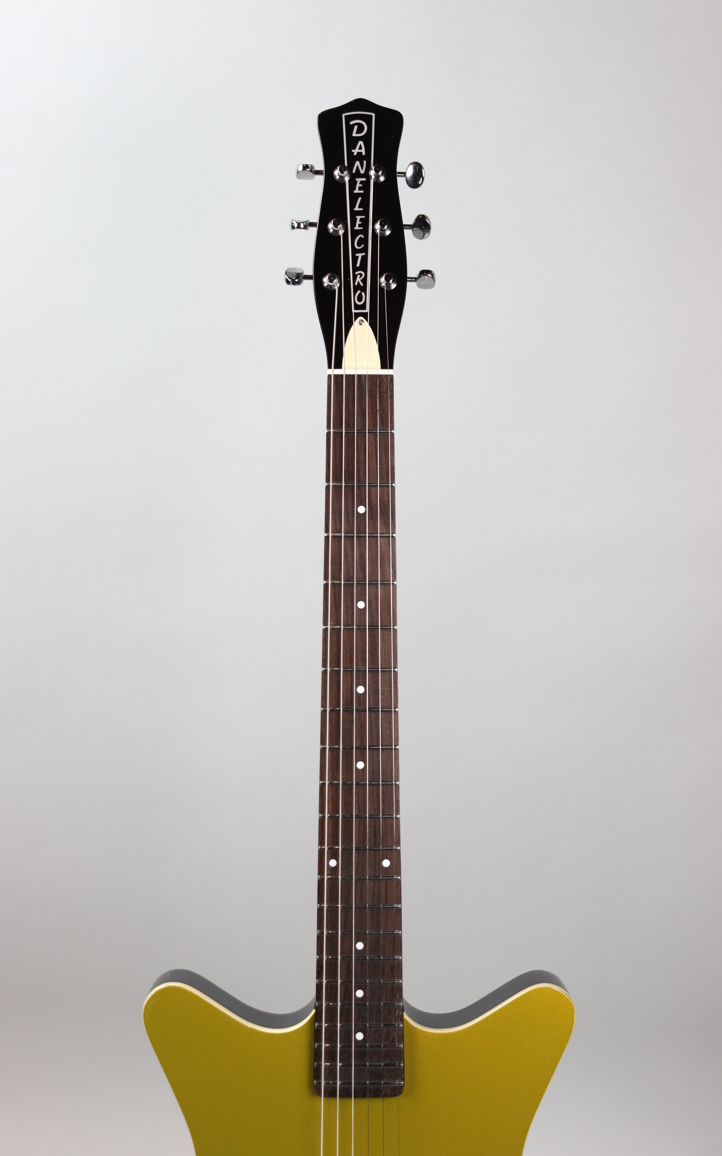 Danelectro Fifty Niner Gold Electric Guitar - Vintage-Inspired Design with Unique Tone | Perfect for Rock, Blues & Indie Musicians | Stage & Studio Performance