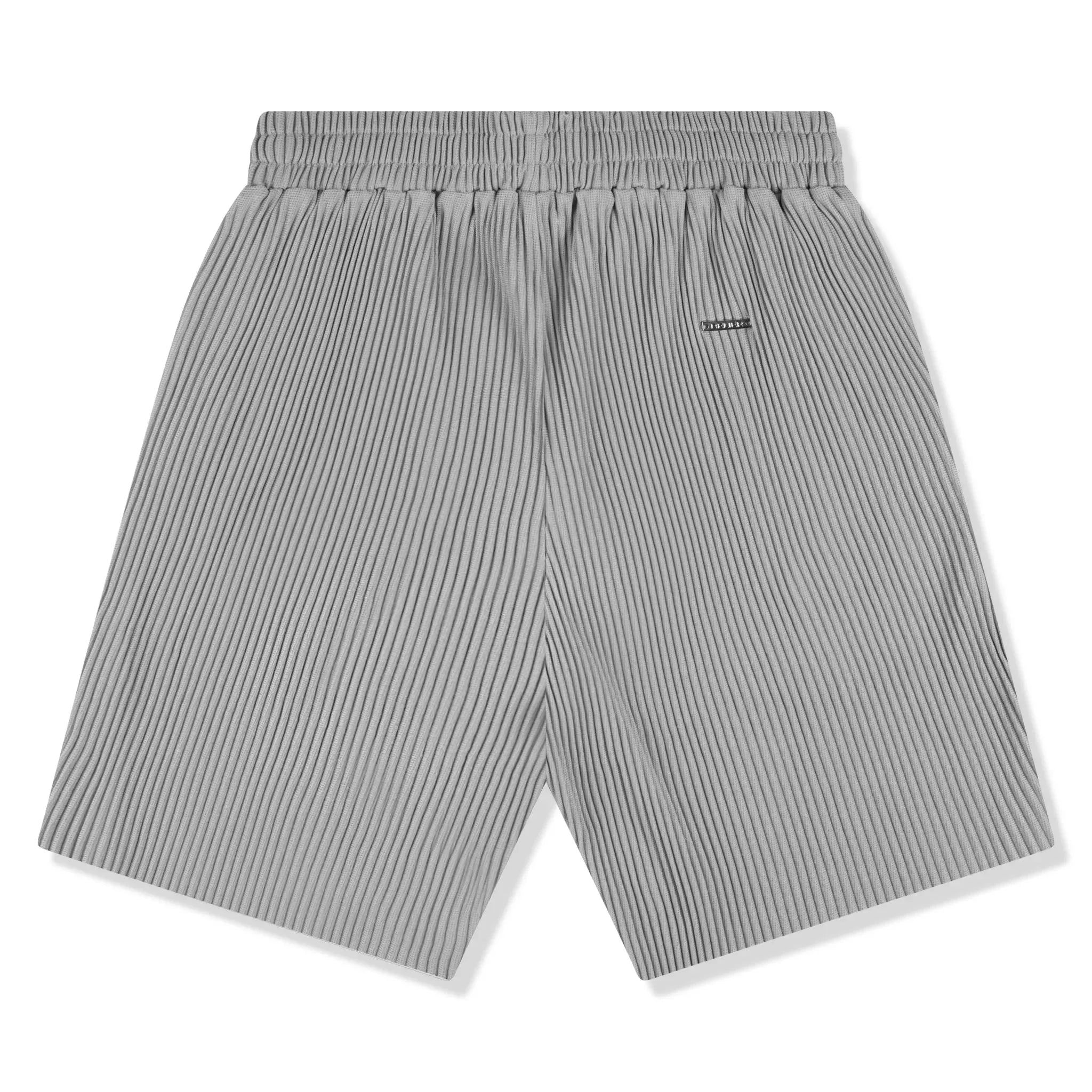 Belier Pleated Light Grey Shorts for Women - High Waisted Casual Summer Shorts | Perfect for Beach, Travel, and Everyday Wear