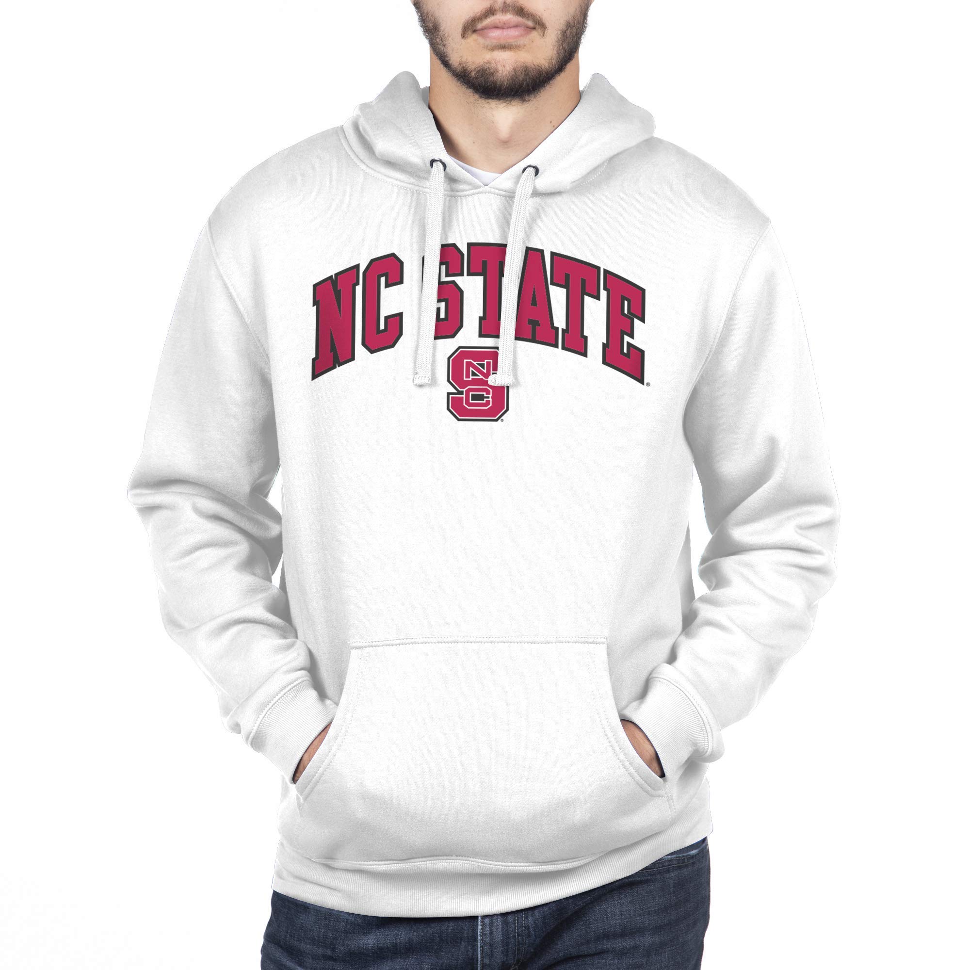 Elite Fan Shop Men's Arch Hoodie Sweatshirt - Comfortable Pullover Hooded Sweatshirt for Men, Casual Streetwear, Gym & Lounge Wear - Perfect for Workouts, Running Errands and Relaxing at Home