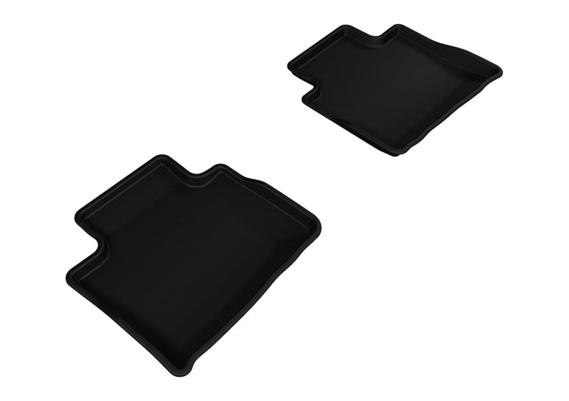 3D MAXpider Kagu Custom Fit Floor Mats for 2014-2017 Chevrolet SS - 2nd Row, All-Weather Protection, Non-Slip Black Car Mats - Perfect for Road Trips, Daily Commutes & Family Protection