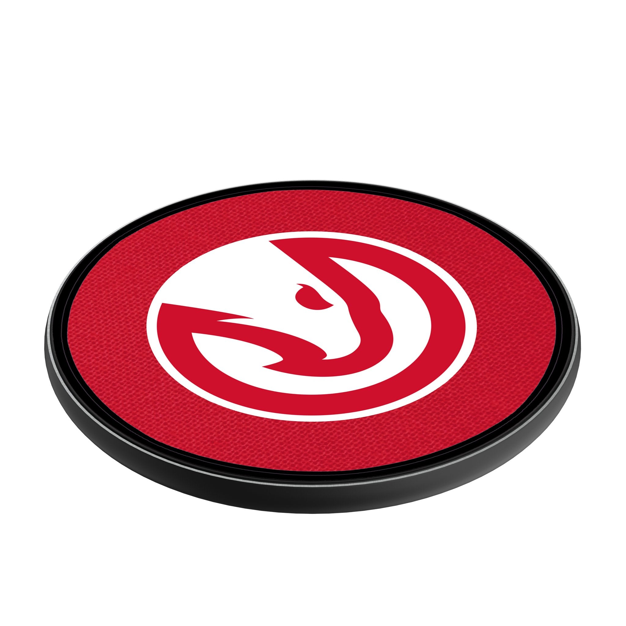 Atlanta Hawks 15W Fast Wireless Charger - NBA Team Logo Qi-Certified Charging Pad for iPhone, Samsung, AirPods - Perfect for Home, Office & Car Use