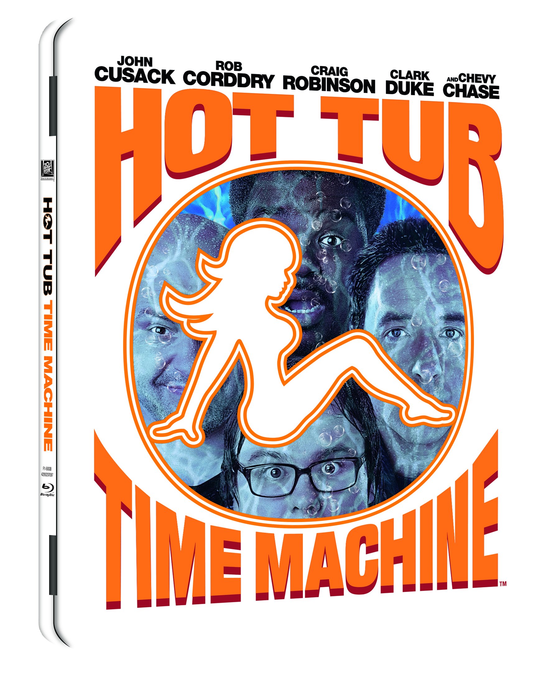 Hot Tub Time Machine Steel Pack Blu-ray - Hilarious Comedy Movie for Movie Nights & Home Entertainment