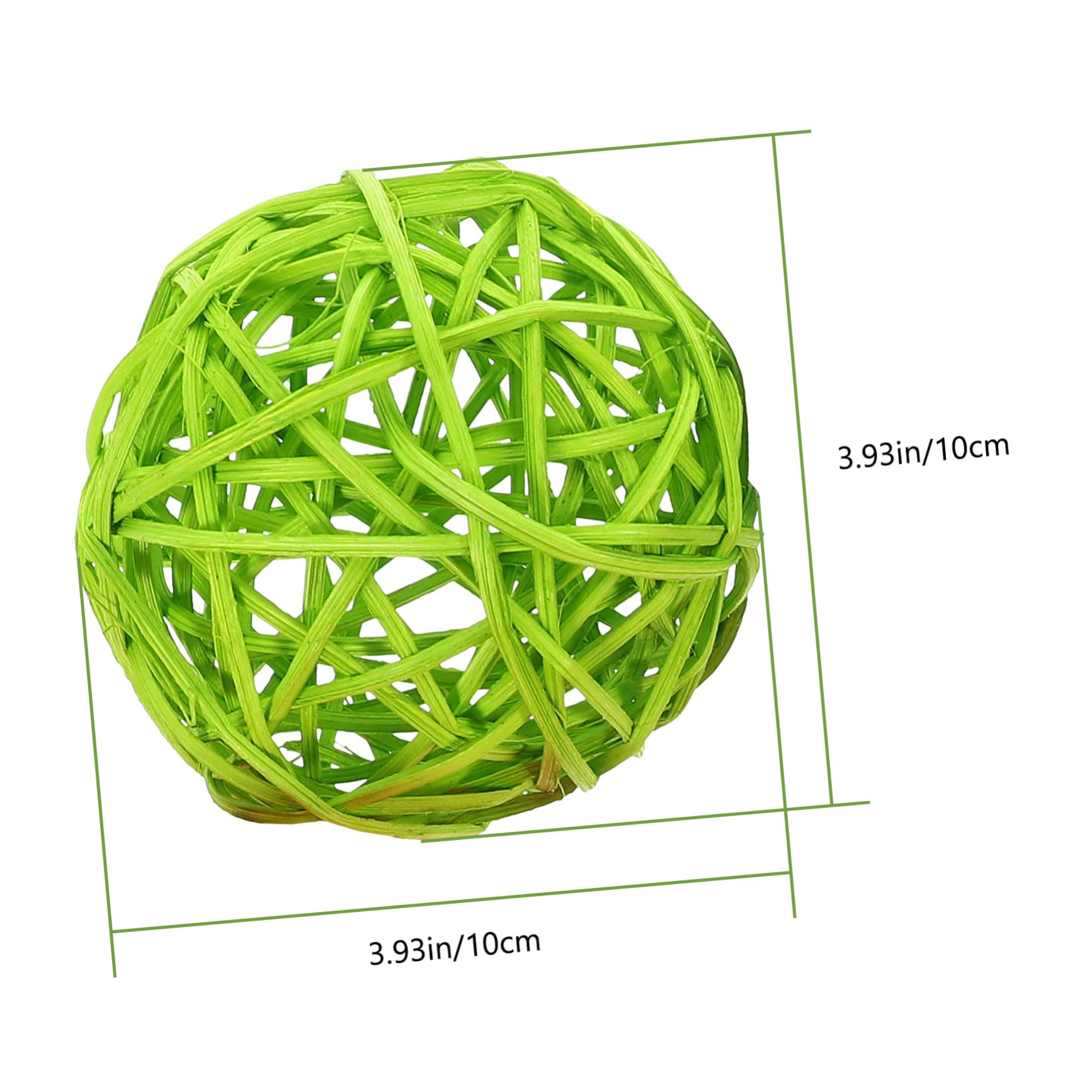 Unique Rattan Christmas Ornaments Set of 10 - Handwoven Natural Decorative Balls for Holiday Tree Decor, Party Centerpieces, and Festive Home Decorations - Perfect for Christmas, Weddings, and Seasonal Celebrations