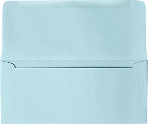 Premium LUXPaper #9 Remittance Envelopes - 3 7/8 x 8 7/8 Inches - Pastel Blue - 60lb Text Weight - Pack of 500 | Ideal for Business Mailings, Bill Payments & Professional Correspondence