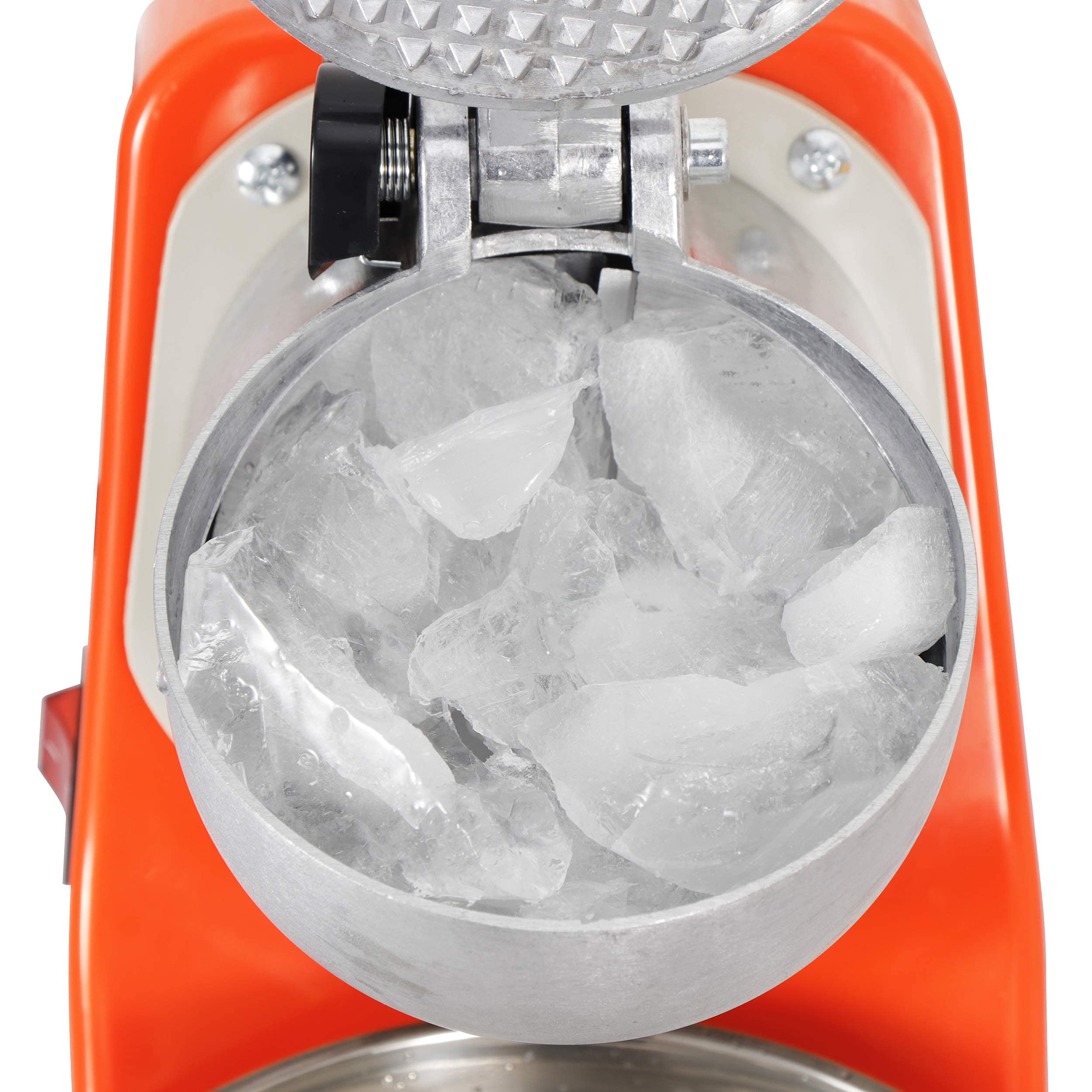 Smartxchoices 300W Electric Ice Shaver Machine - Stainless Steel Blade, 143 lbs/Hour for Home & Commercial Use - Perfect for Snow Cones, Slushies, Cocktails & Party Drinks