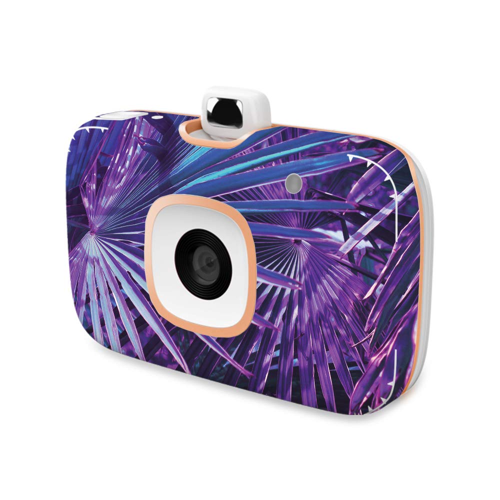 MightySkins Vinyl Decal Wrap Cover for HP Sprocket 2-in-1 Photo Printer - Neon Palms Design | Protective, Durable, Customizable Skin | Easy to Apply & Remove | Made in USA | Perfect for Home, Office & Travel Use