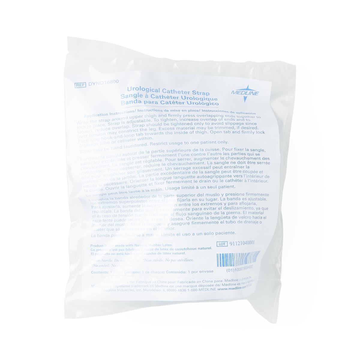 Secure & Comfortable Catheter Adhesive Patch with Velcro Fastener - Ideal for Medical Use, Home Care, and Hospital Settings
