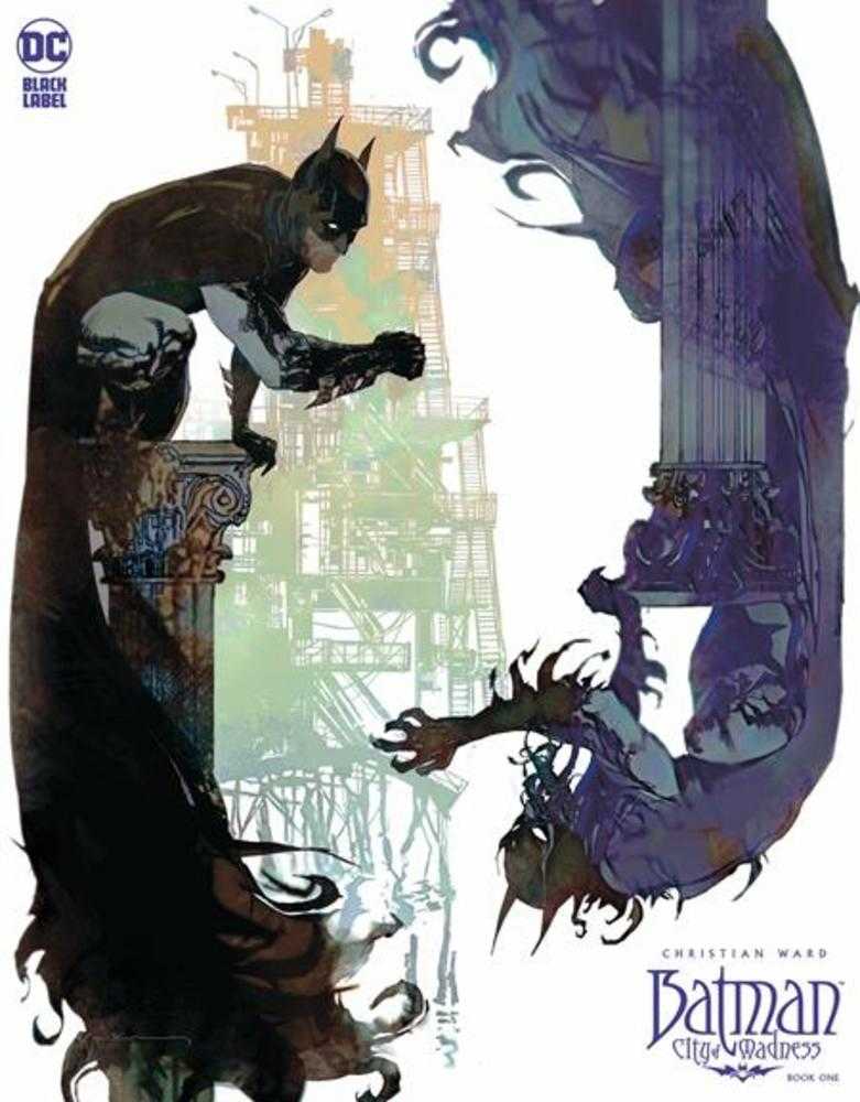 Batman City of Madness #1 (of 3) - Cover B Bill Sienkiewicz Variant - Mature Readers - DC Comics Graphic Novel - Collectible Edition - Perfect for Comic Book Fans & Collectors