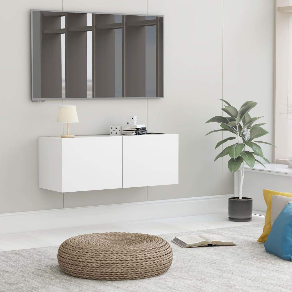 VidaXL TV Stand with Bookshelf - 31.5