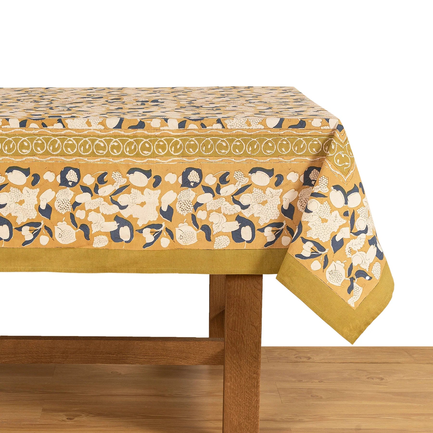 Forest Harvest Mustard & Blue Collection - Stylish Home Decor & Gift Set for Living Room, Bedroom, or Office