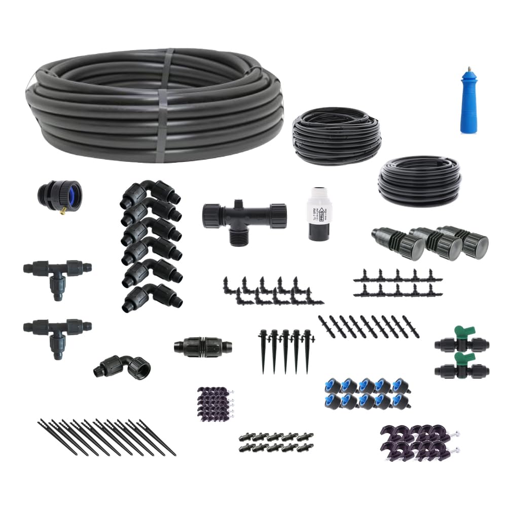 **Drip Irrigation Kit for Raised Bed Gardens - Efficient Watering System for Vegetables, Flowers & Plants | Easy DIY Installation | Perfect for Home & Backyard Gardening**    *(Example use case: Ideal for watering tomatoes, herbs, and flower beds in raised garden boxes.)*