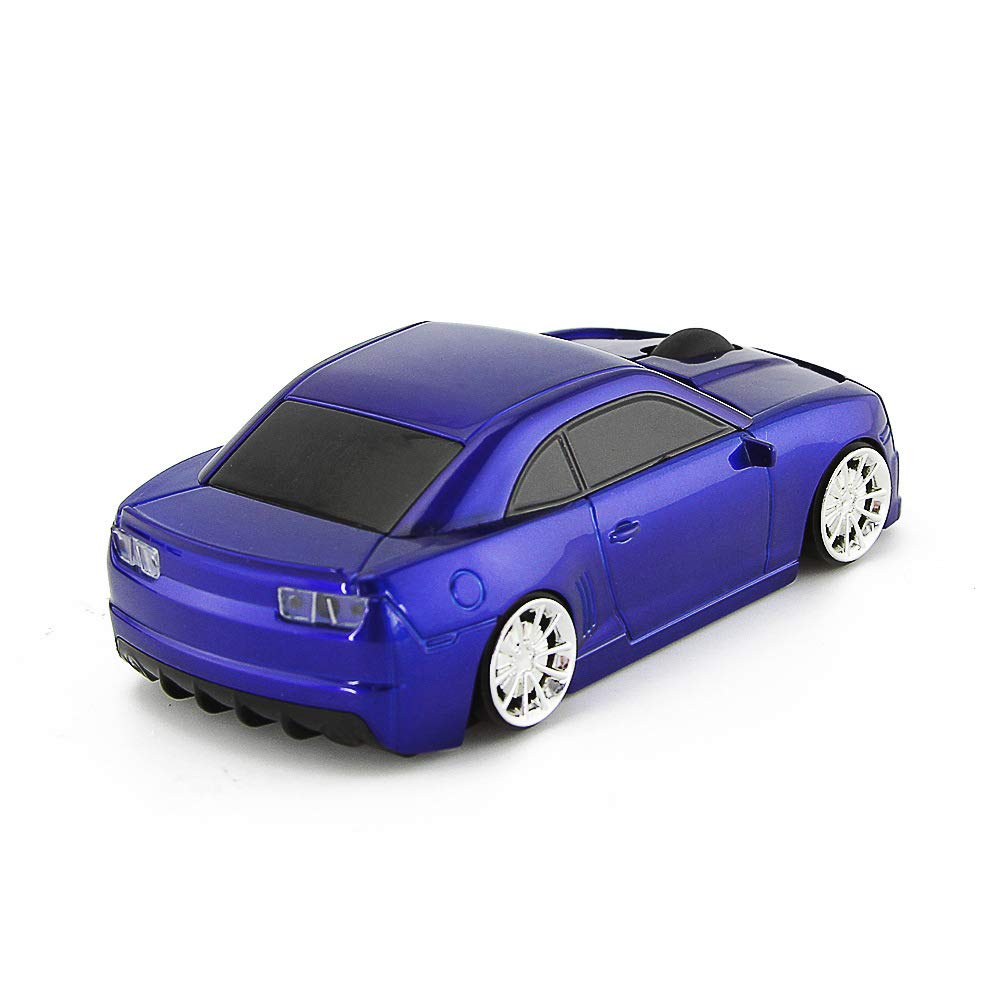 Wireless Optical Mouse for Chevrolet Camaro - Blue Gaming Mouse for PC & Laptop - Perfect for Sports Car Enthusiasts & Office Work