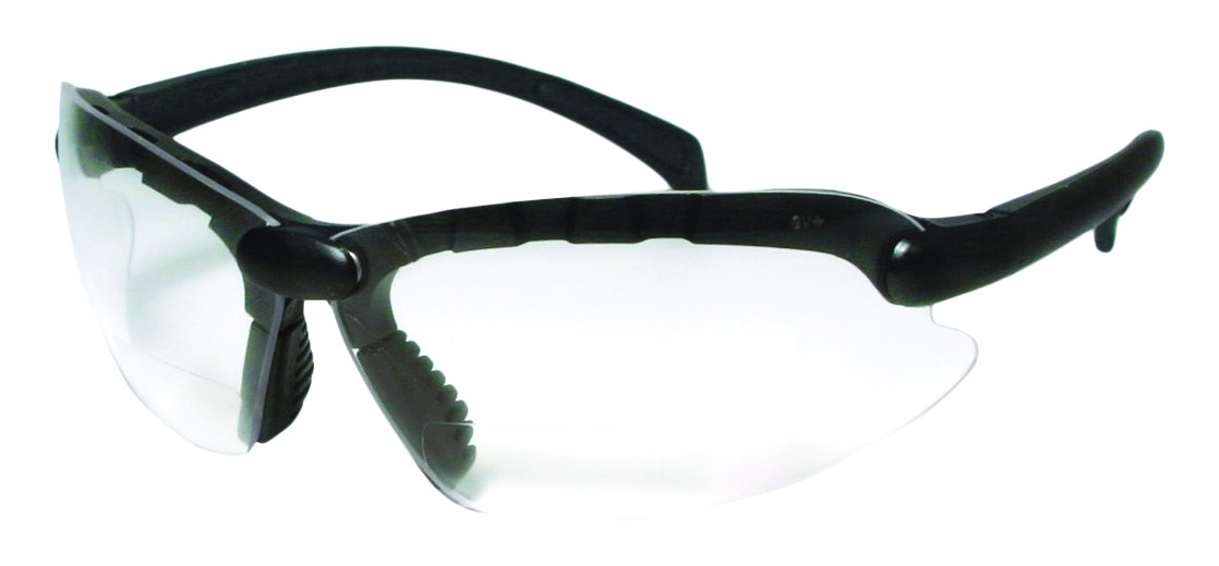 SSP Eyewear Chef Shades 3.00 Bifocal Cooking Reading Glasses with Black Frames - Perfect for Kitchen, Baking & Recipe Reading | CS CUBANELLE CL3.00