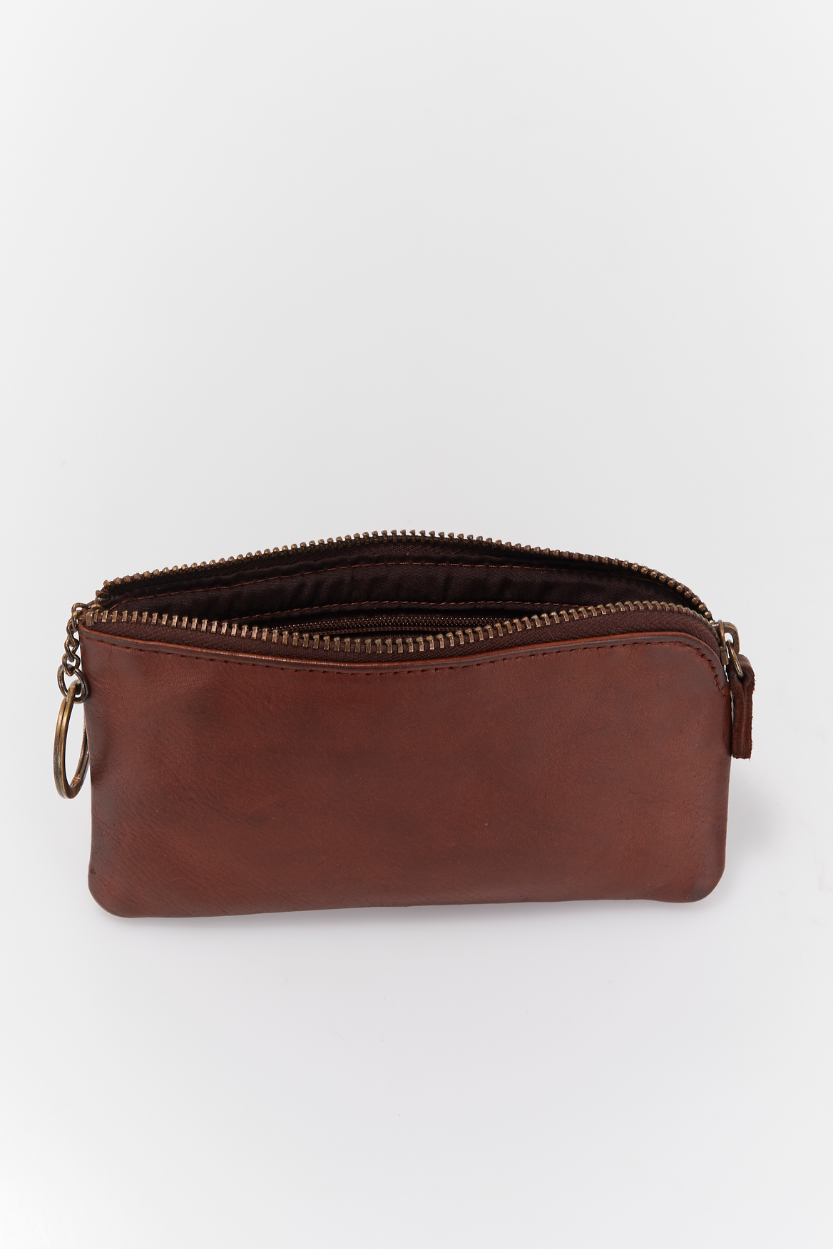 Genuine Leather Curved Coin Purse - Small Wallet for Coins & Cash - Perfect for Travel, Shopping, and Everyday Use