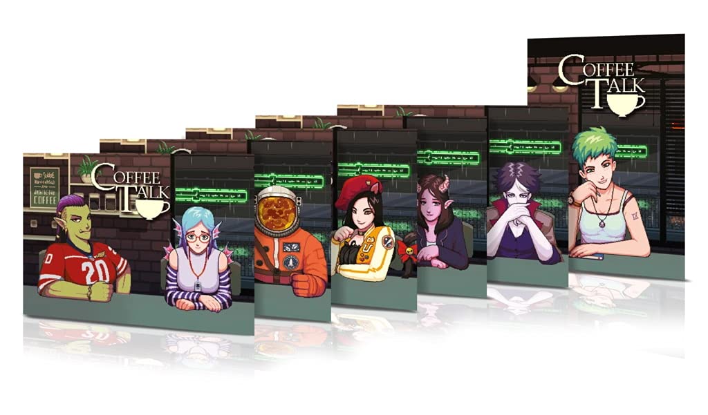 Coffee Talk: Collector's Edition - Limited Edition Nintendo Switch Game - Story-Rich Visual Novel for Relaxing & Gaming Nights - Perfect for Coffee Lovers & Anime Fans