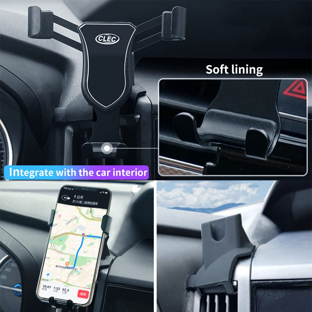 Universal Car Phone Holder Mount for Subaru Forester 2019-2024 | Hands-Free Adjustable Dashboard & Air Vent Phone Cradle | Fits 4.7-7 Inch Smartphones (iPhone, Android) | Perfect for GPS Navigation & Safe Driving