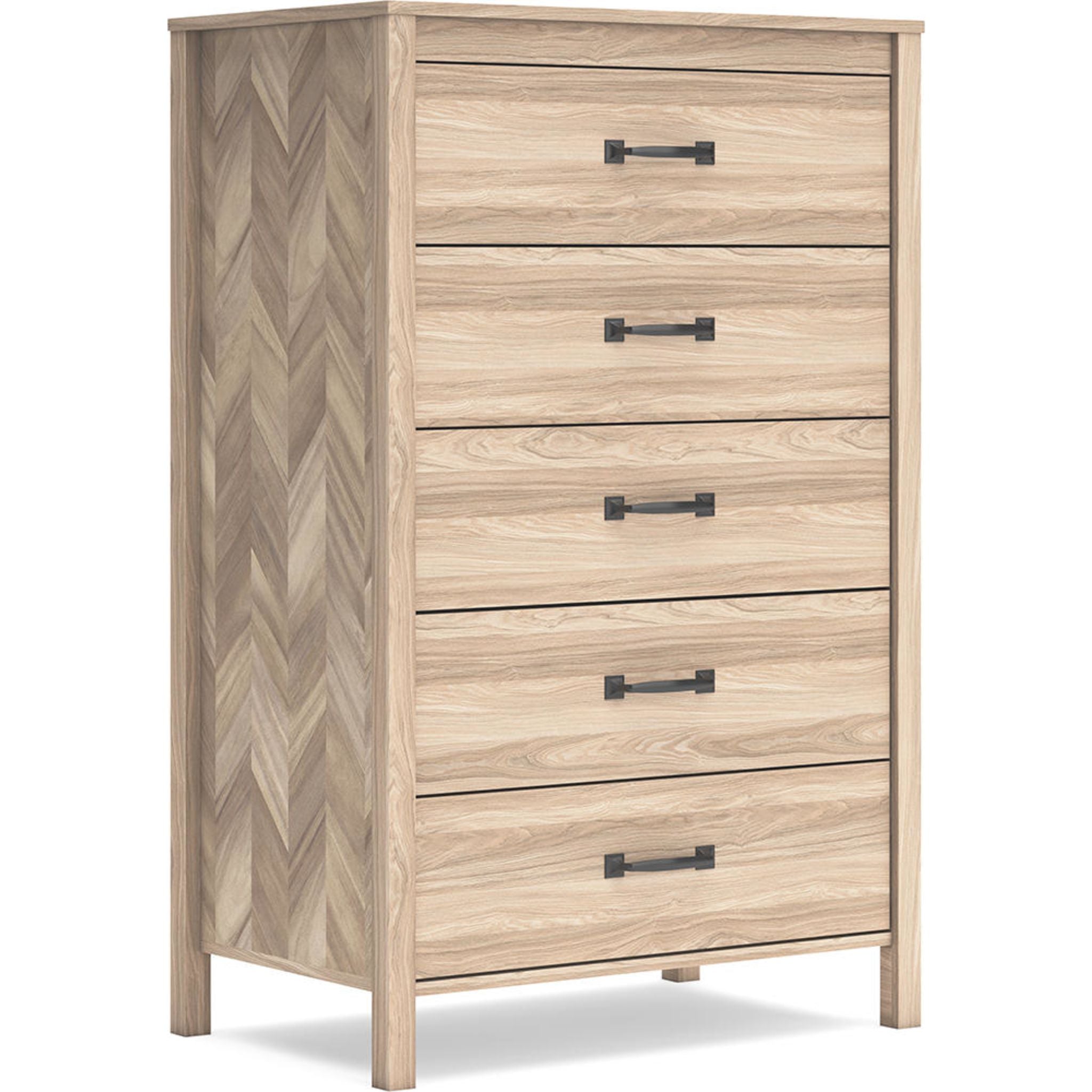 Battelle Tan Chest - Premium Storage Solution for Home & Office Organization | Perfect for Clothes, Blankets, and Seasonal Items