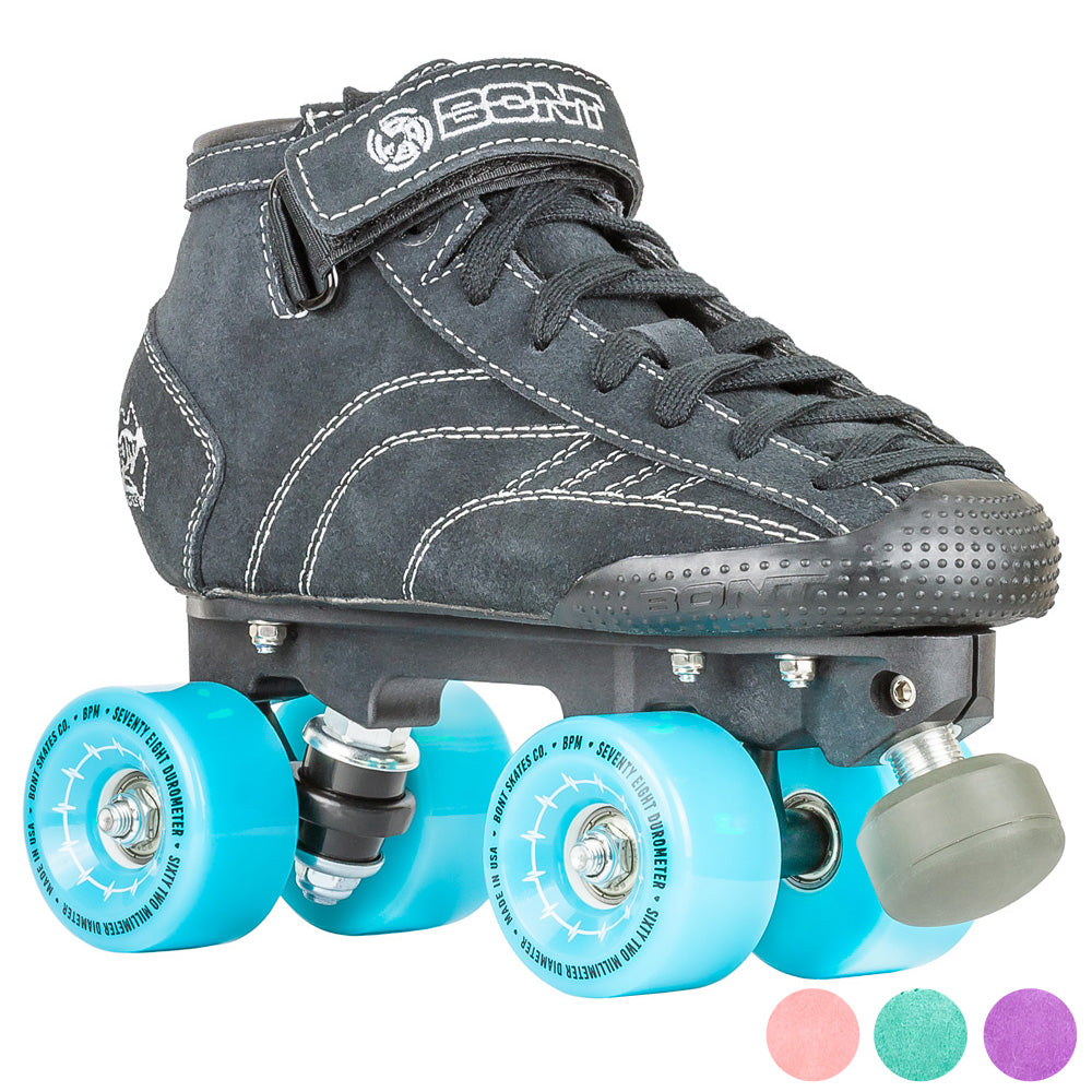 Bont Prostar Prodigy BPM Quad Roller Skates - Premium Outdoor & Indoor Skates for Adults - Perfect for Rink, Park, and Street Skating
