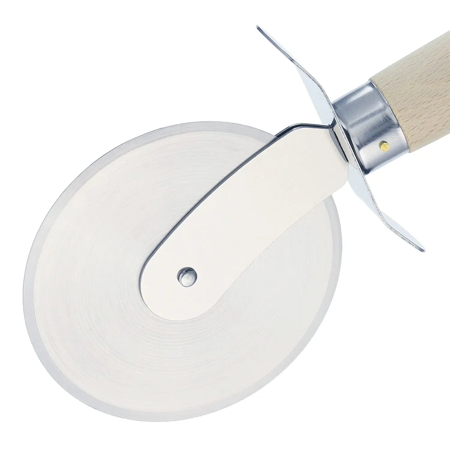 IntecKaneki Professional Stainless Steel Pizza Cutter Wheel - Sharp Rotary Blade for Cutting Pizza, Pies, Pastries & Dough - Perfect for Home Kitchens, Pizzerias & Restaurants