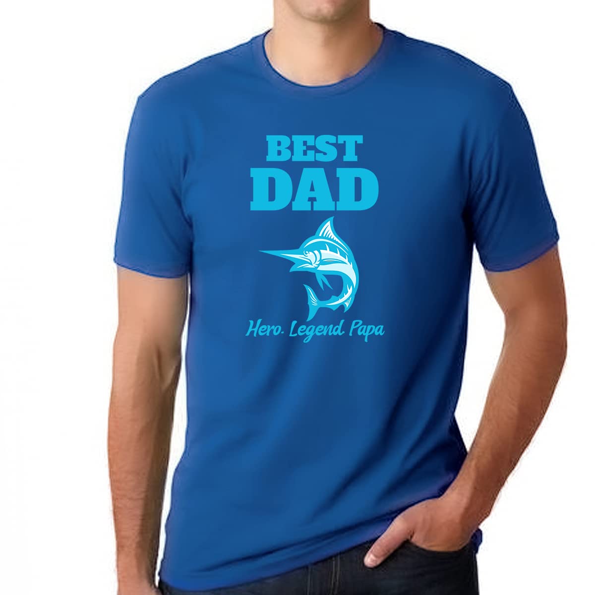 Best Fishing Shirt for Dad - Cool Father's Day Gift from Daughter - Comfortable & Stylish Fishing Apparel for Outdoor Adventures