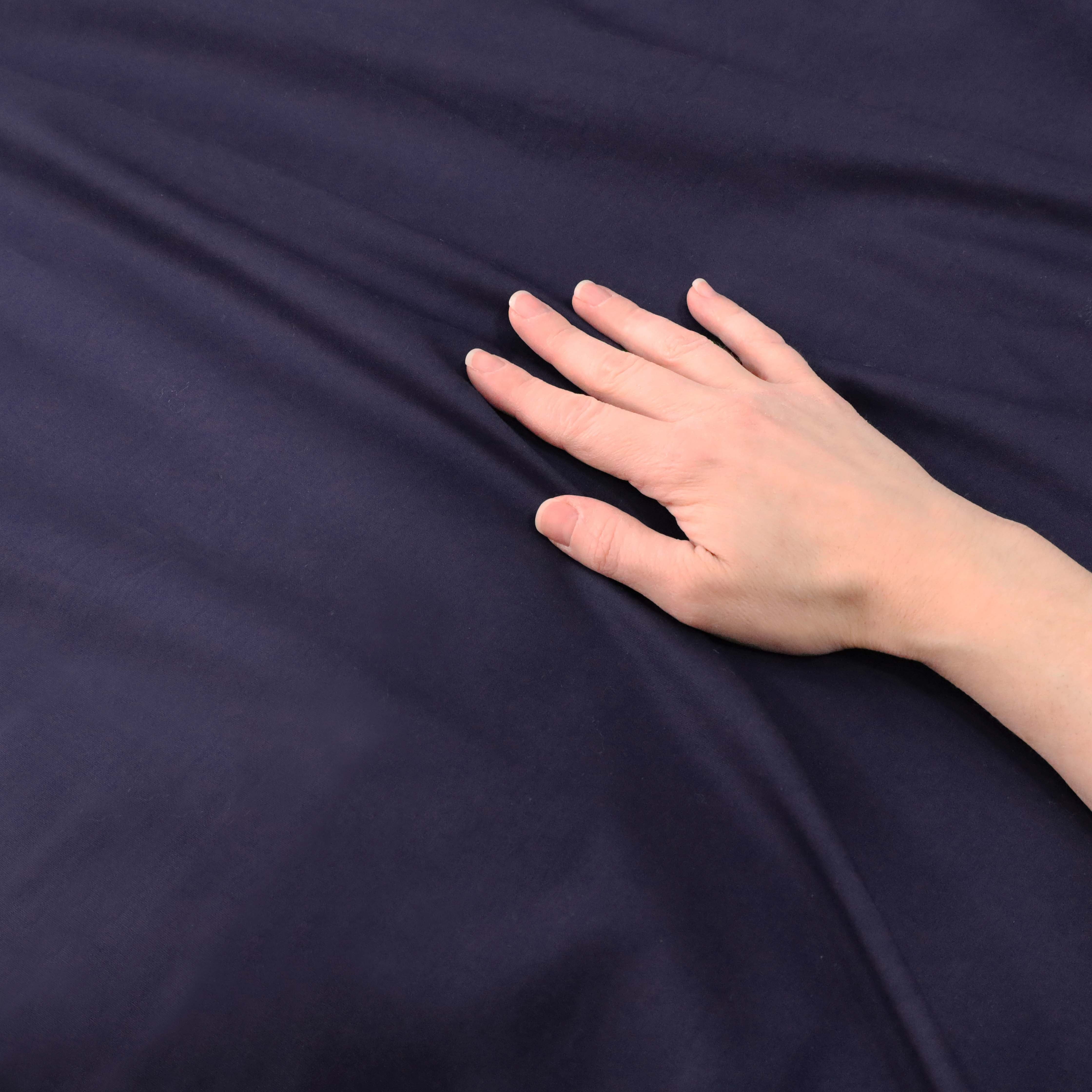 300 Thread Count Cotton Percale Solid Duvet Cover Set - Queen Size, Breathable & Soft Bedding Set for All Seasons - Perfect for Master Bedroom, Guest Room & Hotel Use