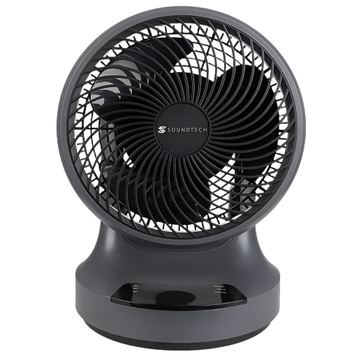 ACF4 8 DC Air Circulator Fan - High Velocity Cooling Fan for Home, Office & Bedroom - Energy Efficient Quiet Blower for Year-Round Air Circulation