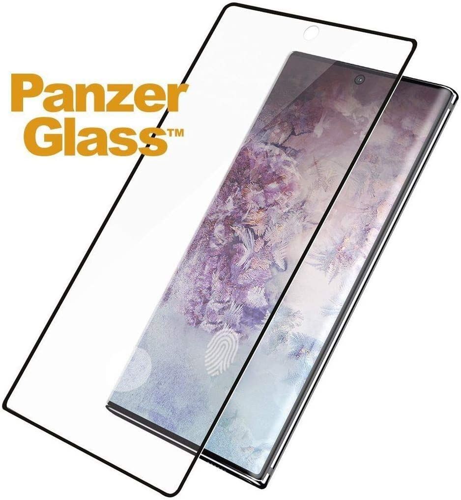 Panzer Glass Screen Protector for Samsung Galaxy Note 10 Plus - Tempered Glass, Anti-Scratch, Bubble-Free (PG7200) - Perfect for Work, Travel & Everyday Protection