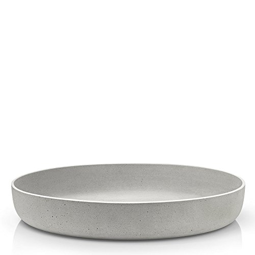 KitchenCuisine Decorative Serving Bowl Tray - Large 12-Inch Round Platter for Fruit, Salad, Snacks & Home Decor | Perfect for Parties, Dining & Kitchen Display