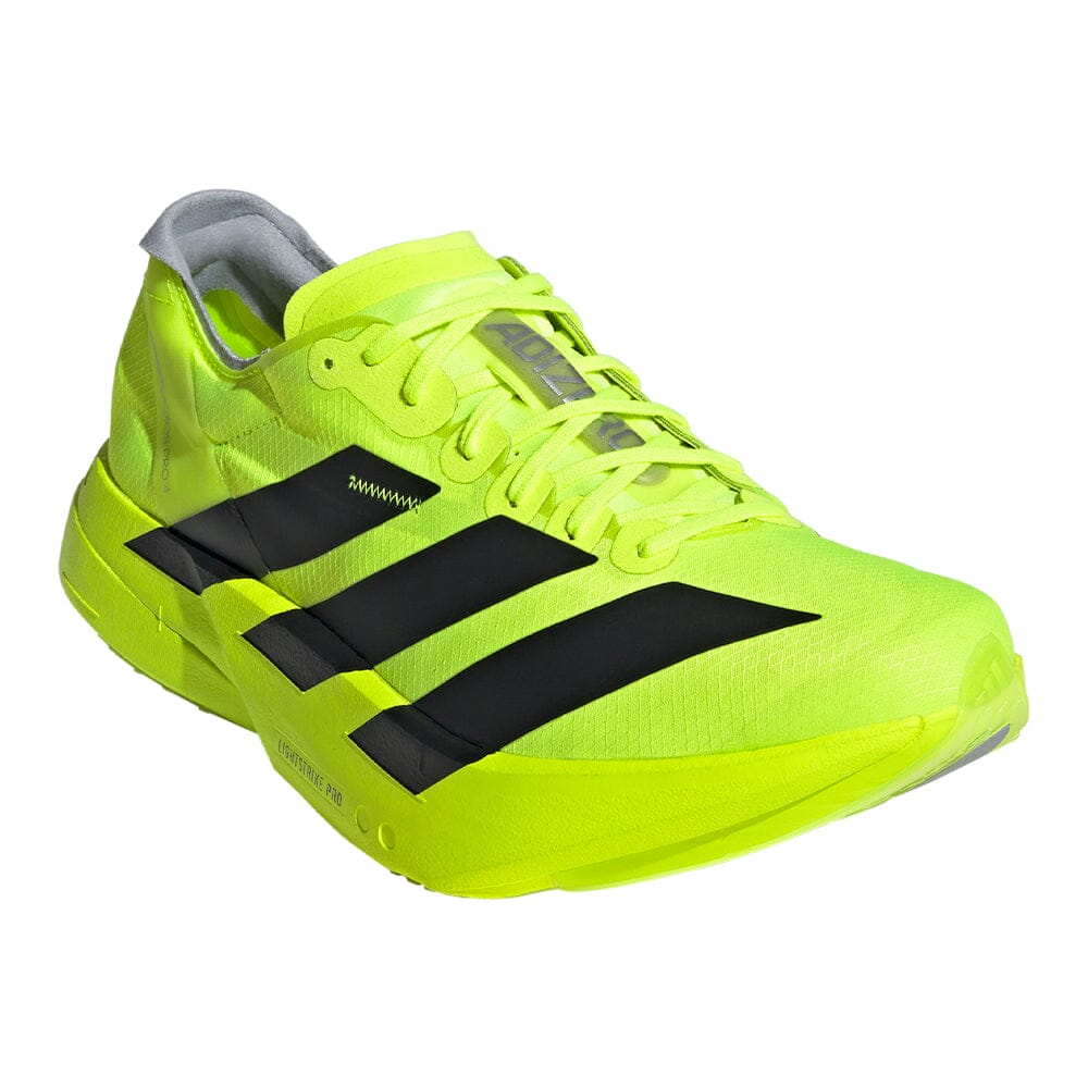 Adidas Adizero Adios Pro 4 Running Shoes for Men - Lightweight Carbon Fiber Racing Sneakers for Marathon & Road Running
