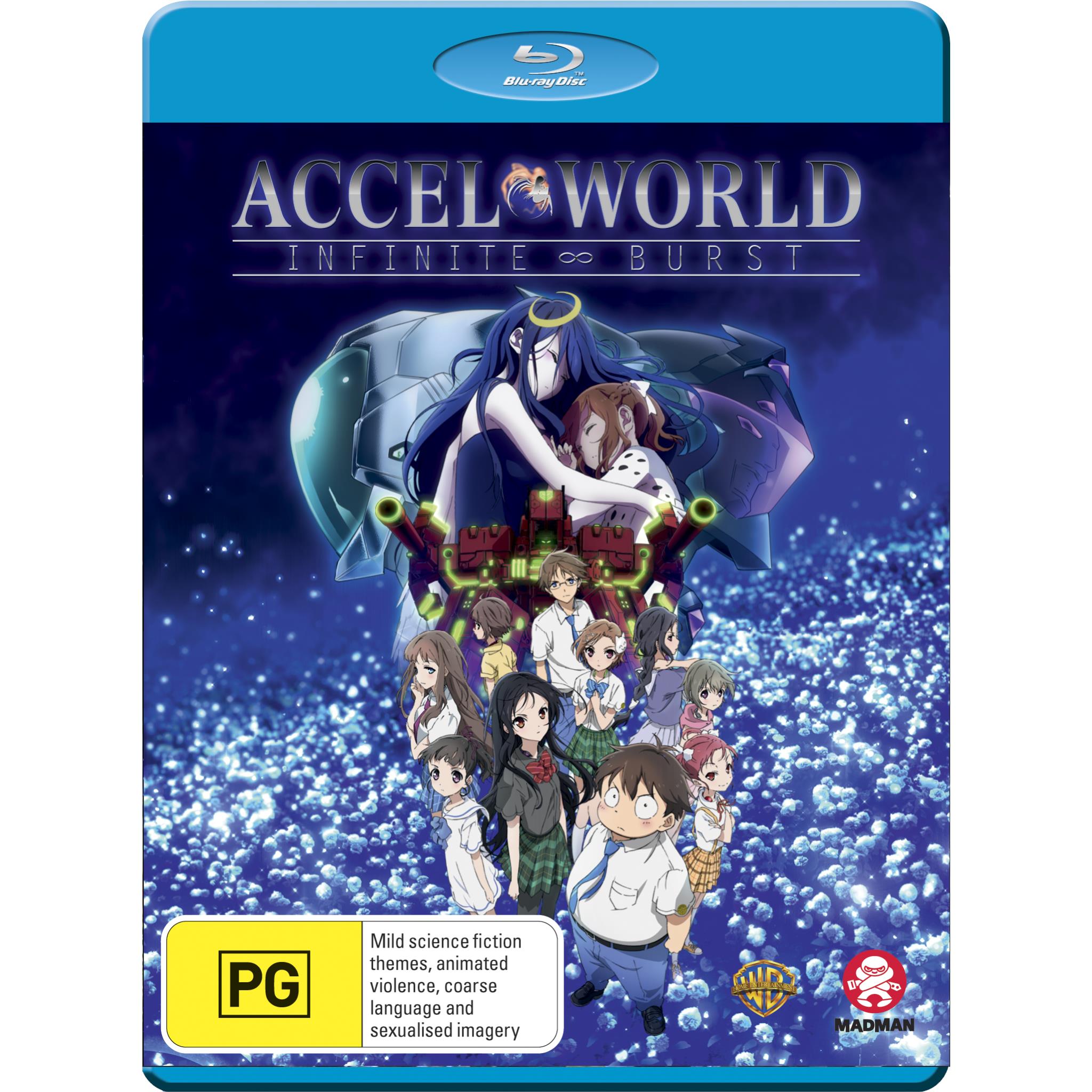 Accel World: Infinite Burst - Action-Packed Anime Series | Perfect for Anime Fans & Sci-Fi Lovers | Great for Binge-Watching & Collectors