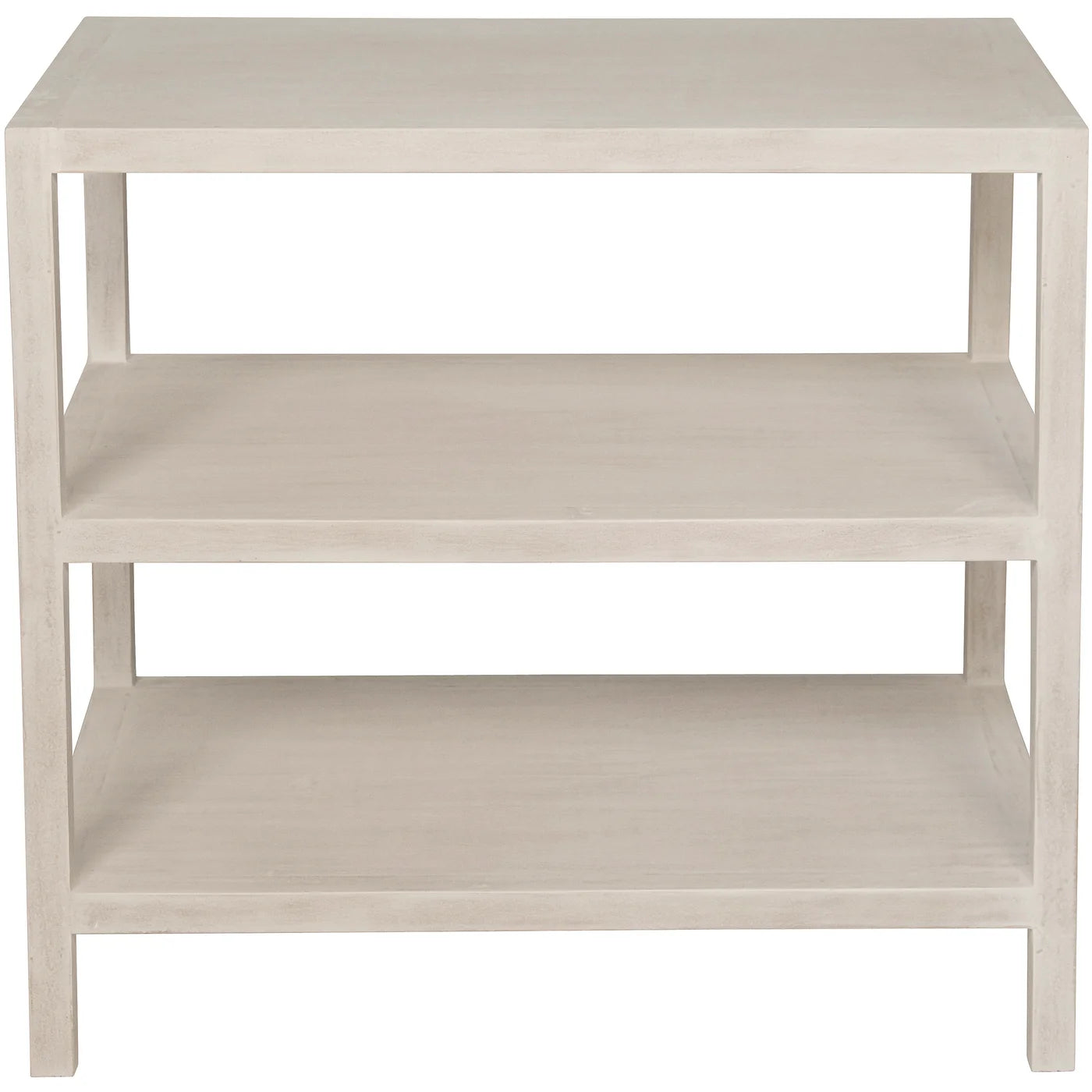 3-Tier Shelf Table 28x18x26 Inches - Sturdy Side Table for Living Room, Bedroom, Office - Perfect for Storage, Display & Organization