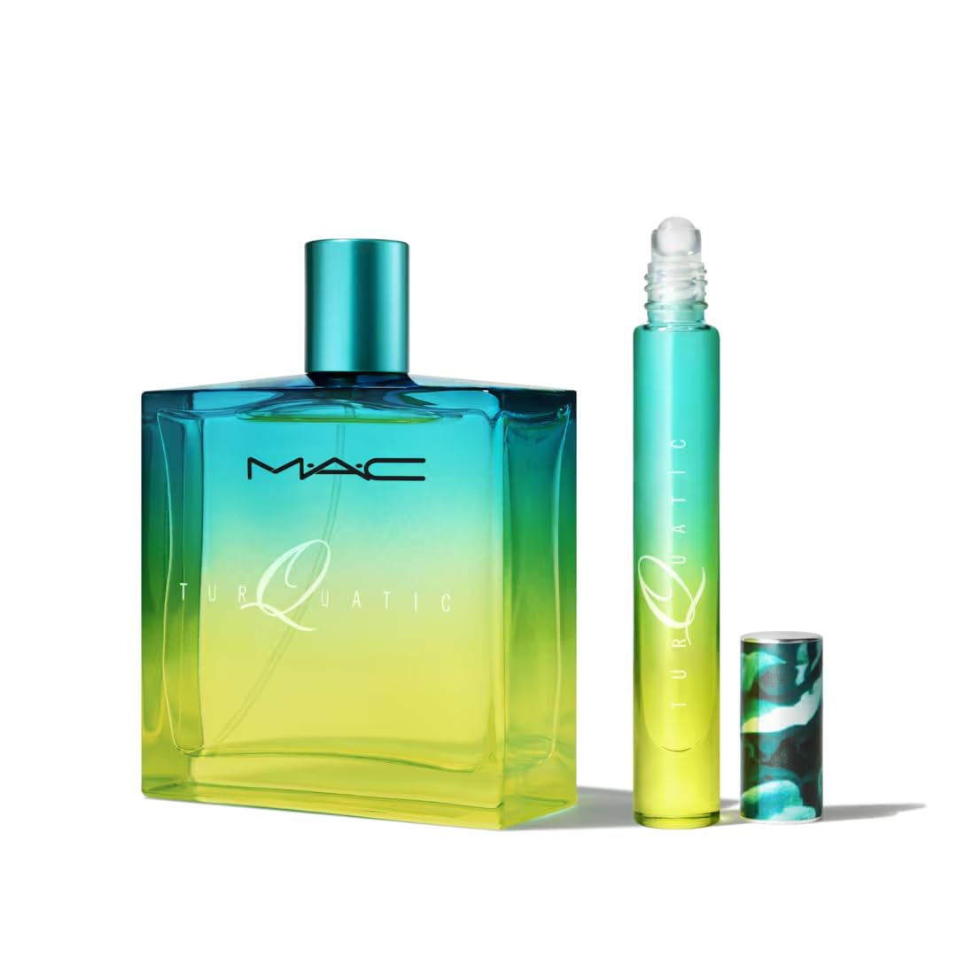 MAC Turquatic Tizzy Duo Set - 2 Piece Makeup Kit with Eyeshadow & Lip Gloss | Perfect for Everyday Wear & Special Occasions