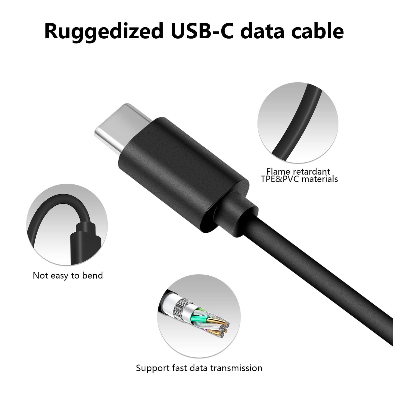 Fast Charging USB C Charger for Kindle Fire Tablets - 6FT & 10FT Cable Compatible with Fire HD 7/8/10 Plus, Kids/Pro, Fire Max 11 (2023), Kindle Paperwhite 11th & Scribe - Perfect for Home, Office & Travel Use