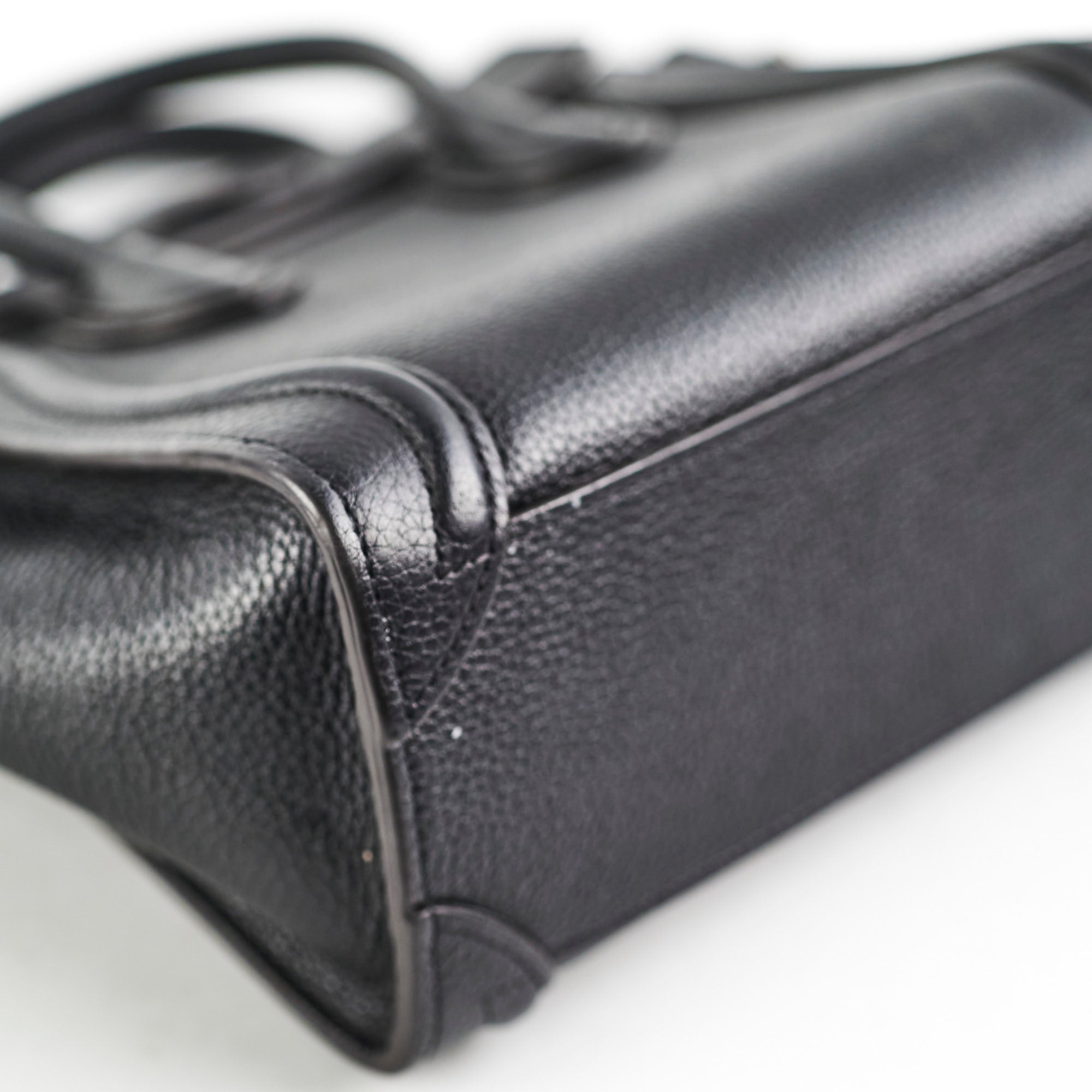 Celine Nano Luggage Bag in Black | Premium Leather Crossbody Handbag for Women | Perfect for Work, Travel & Everyday Use