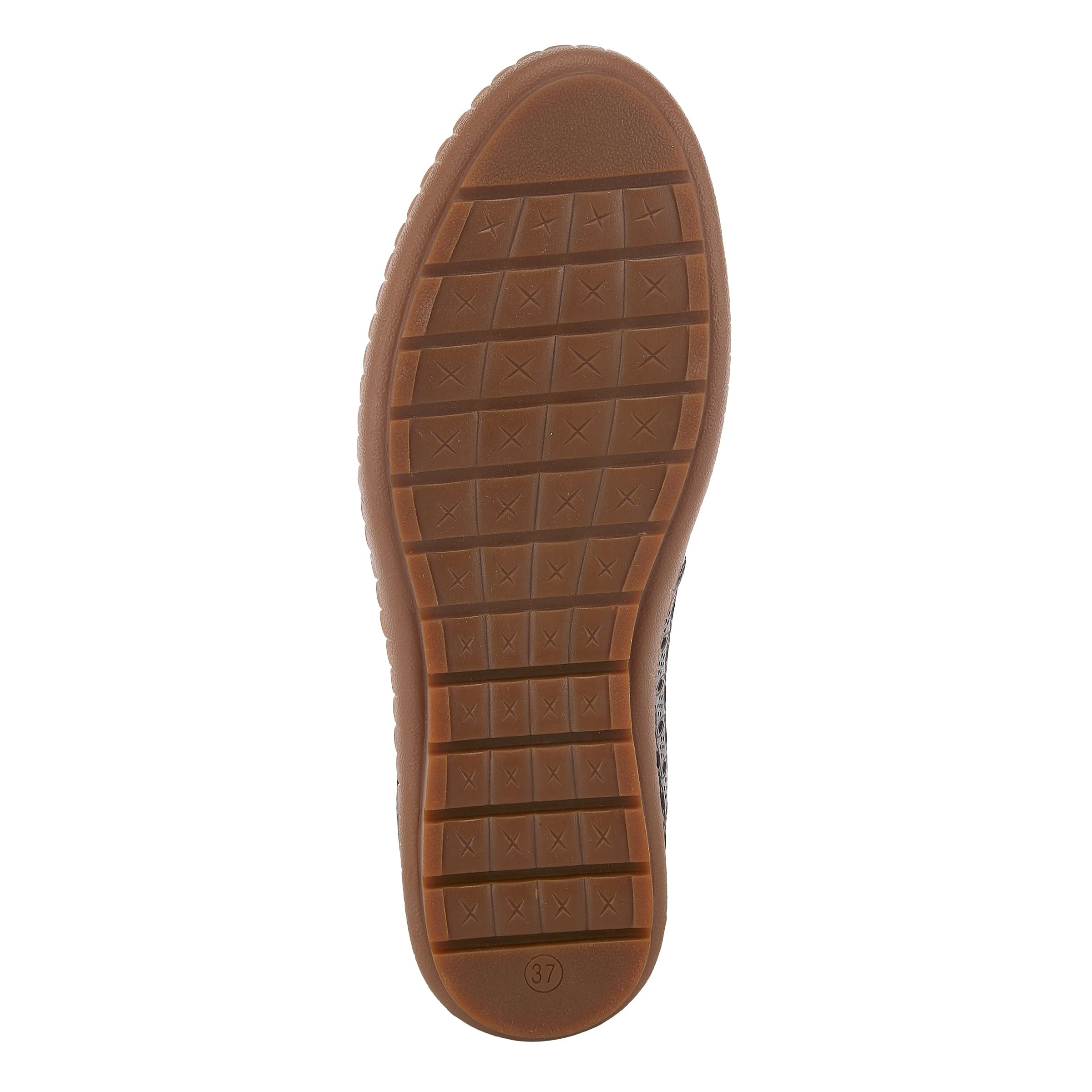 Spring Step Oralis Women's Leather Loafers - Comfortable Slip-On Casual Shoes with Rubber Outsole & Low Heel - Perfect for Office, Travel & Everyday Wear