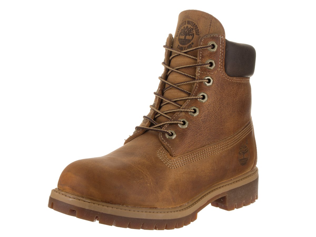 Men's Timberland® Heritage Waterproof Boots - Durable Leather Hiking & Work Boots for Outdoor Adventures & Winter Wear