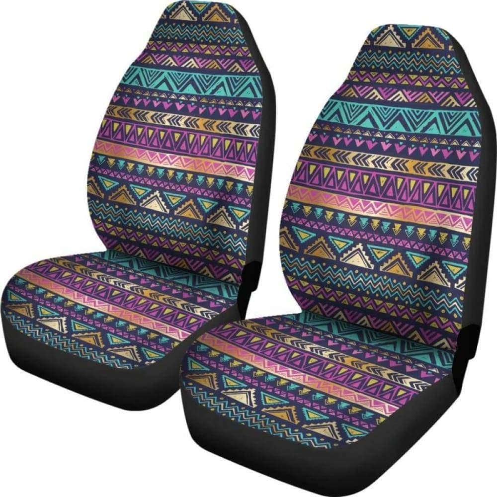 Premium Aztec Purple Car Seat Cover - Waterproof & Non-Slip Auto Seat Protector for Cars, Trucks & SUVs | Stylish Interior Upgrade for Home, Office & Travel Use