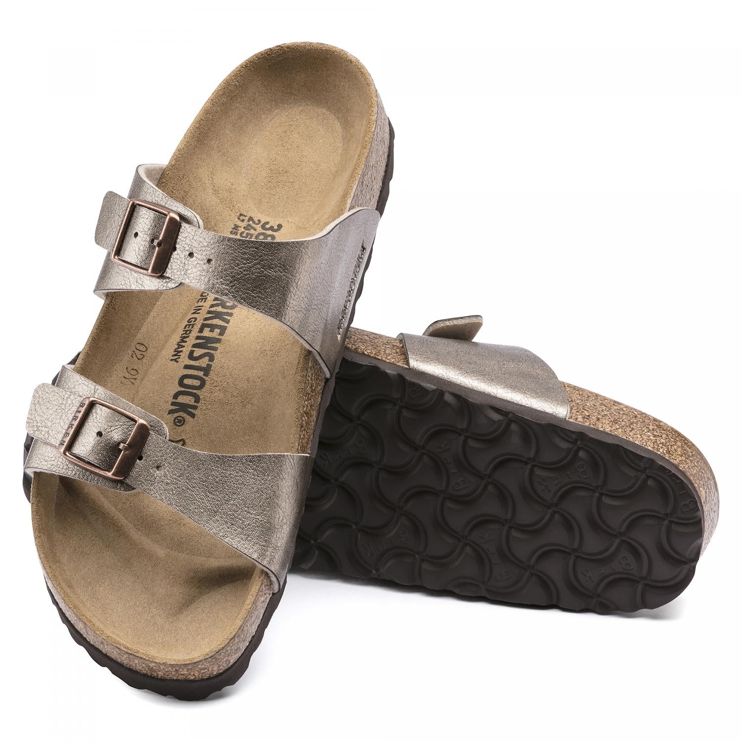 Birkenstock Sydney Women's Sandals - Comfortable & Stylish Cork Footbed Slides for Casual Wear, Beach, and Everyday Use