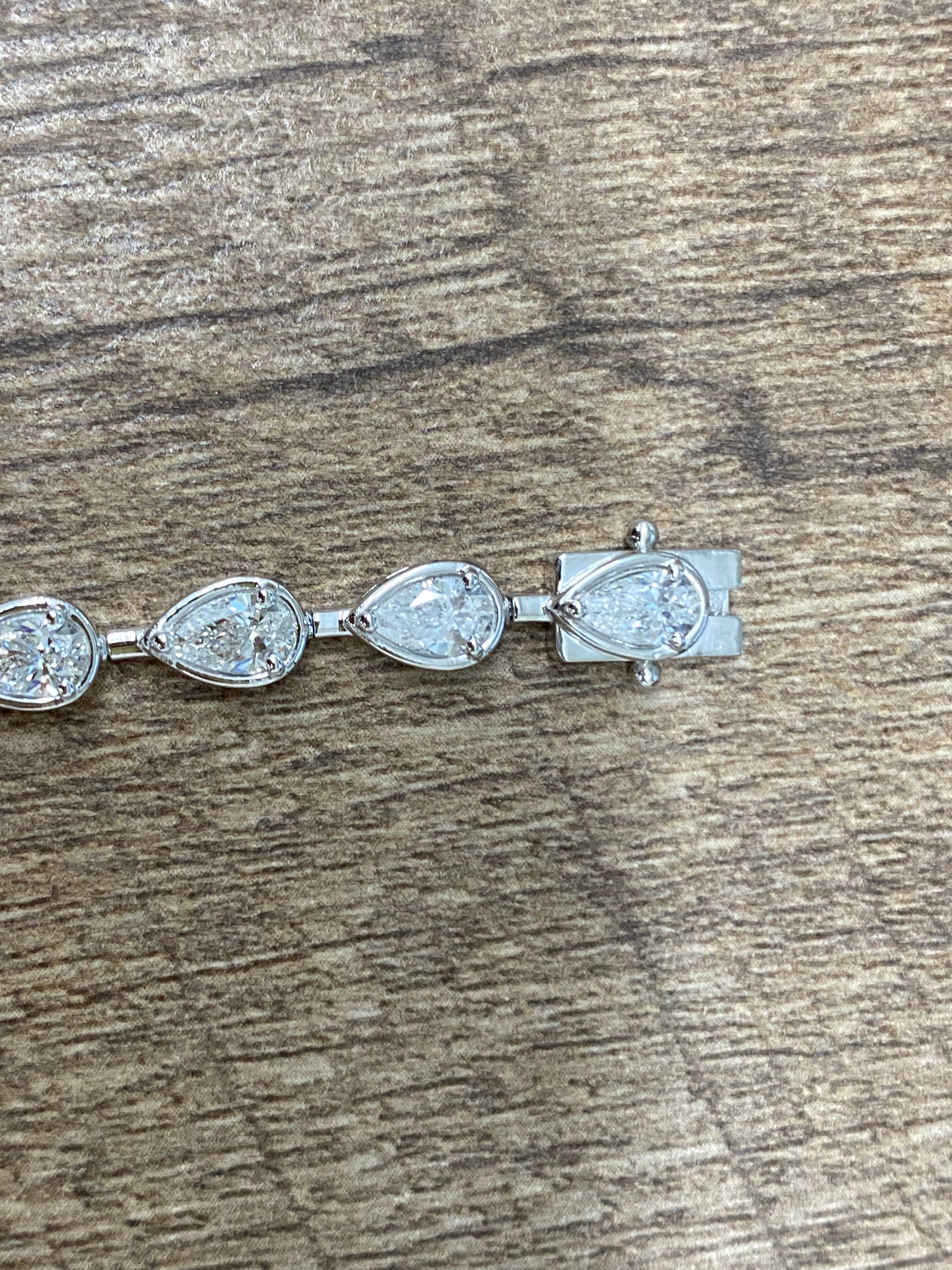 4.91 CT Lab-Created Tennis Bracelet for Women - Elegant Cubic Zirconia Tennis Bracelet for Everyday Wear & Special Occasions