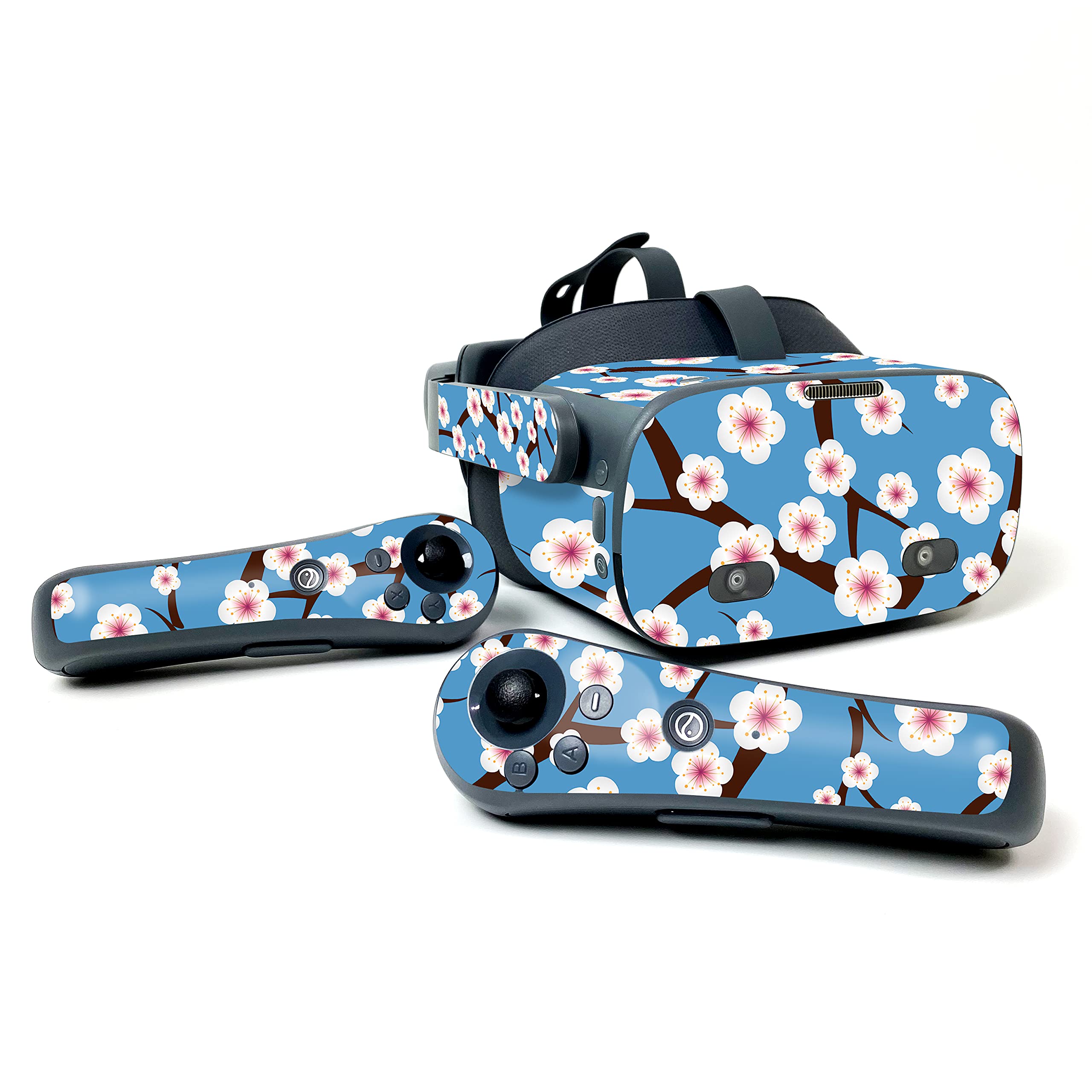 MightySkins Vinyl Decal Wrap Cover for Pico Neo 2 VR Headset - Japanese Spring Design | Protective & Durable Skin | Easy to Apply & Remove | Made in USA | Perfect for Gaming, VR Enthusiasts & Style Customization