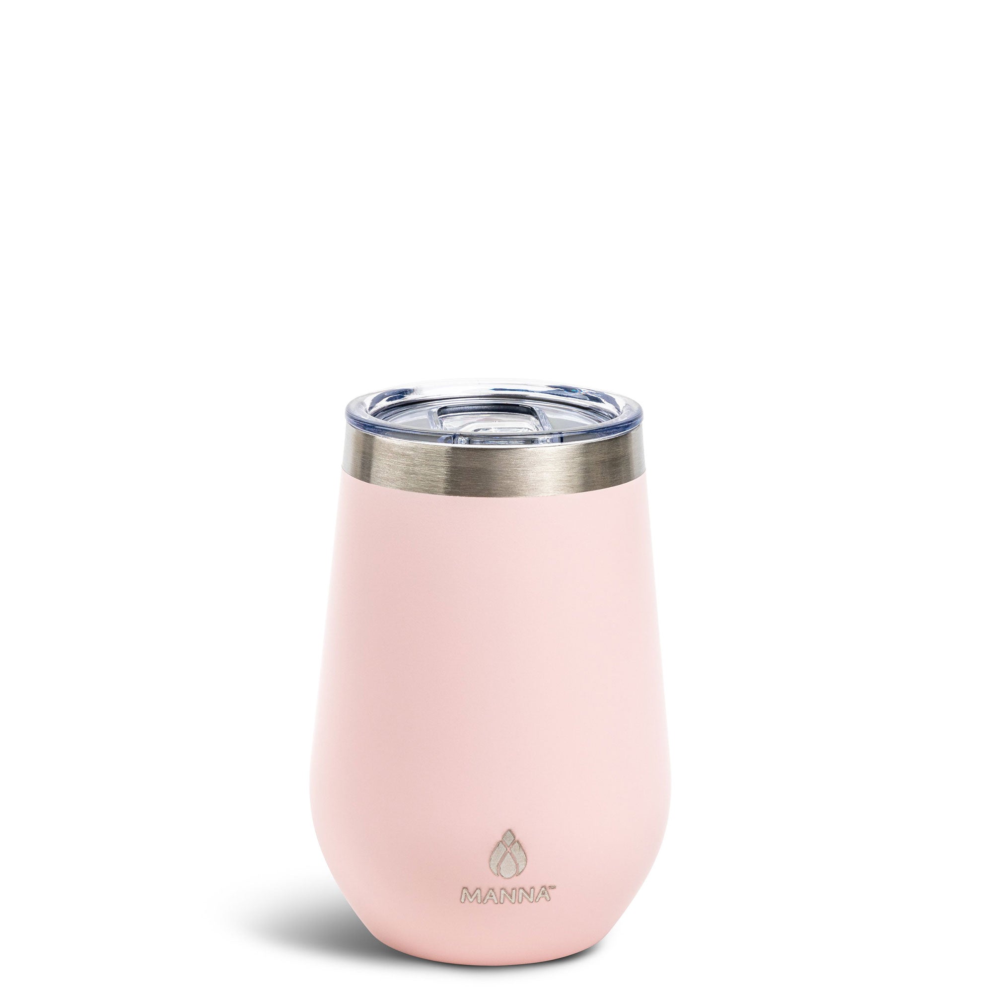 12 oz Insulated Wine Tumbler with Lid and Straw - Stainless Steel Stemless Wine Glass for Chardonnay, Rose & Cocktails - Perfect for Parties, Picnics & Outdoor Dining