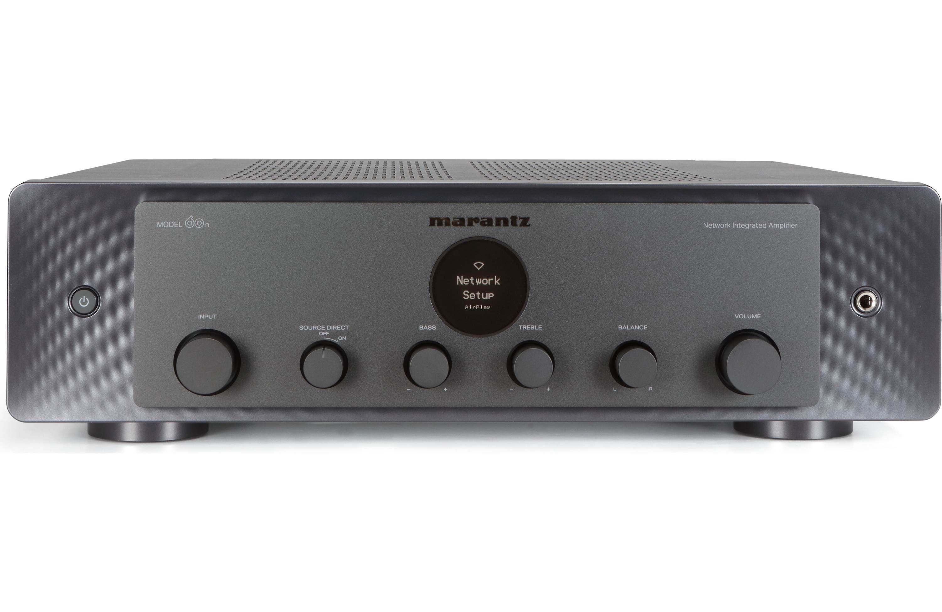 Marantz Model 60N Hi-Fi Network Integrated Amplifier with HEOS Built-in | Wireless Streaming, Home Theater & Audiophile Sound System | Perfect for Living Room, Studio & Music Enthusiasts