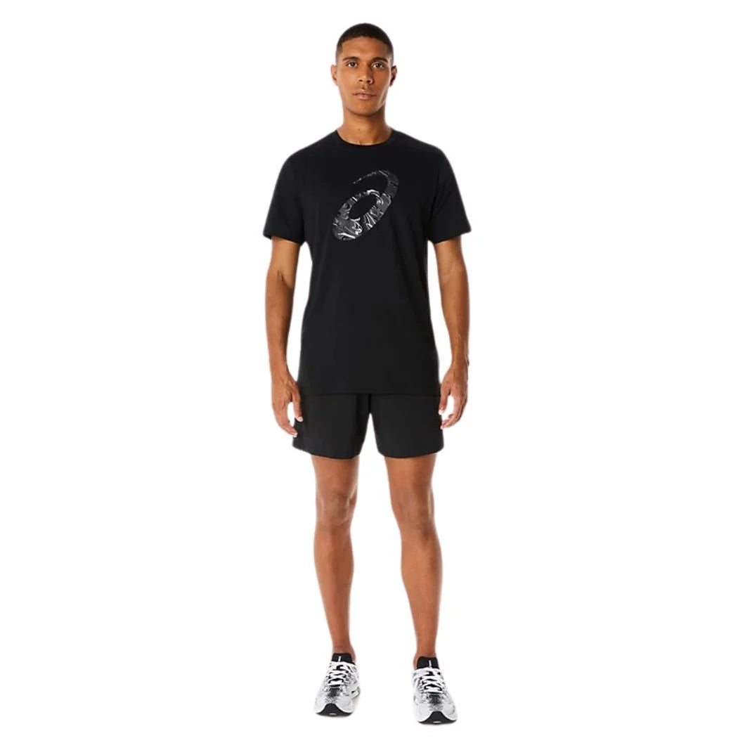 ASICS Seasonal Graphic Men's T-Shirt - Comfortable Cotton Casual Tee for Running, Gym & Everyday Wear