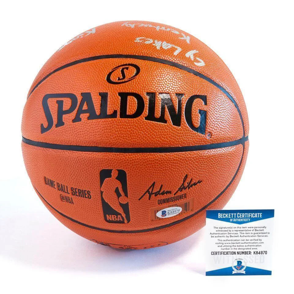 Authentic De'Aaron Fox Sacramento Kings Signed NBA Basketball with COA - Perfect for Collectors, Fans, and Sports Memorabilia Enthusiasts
