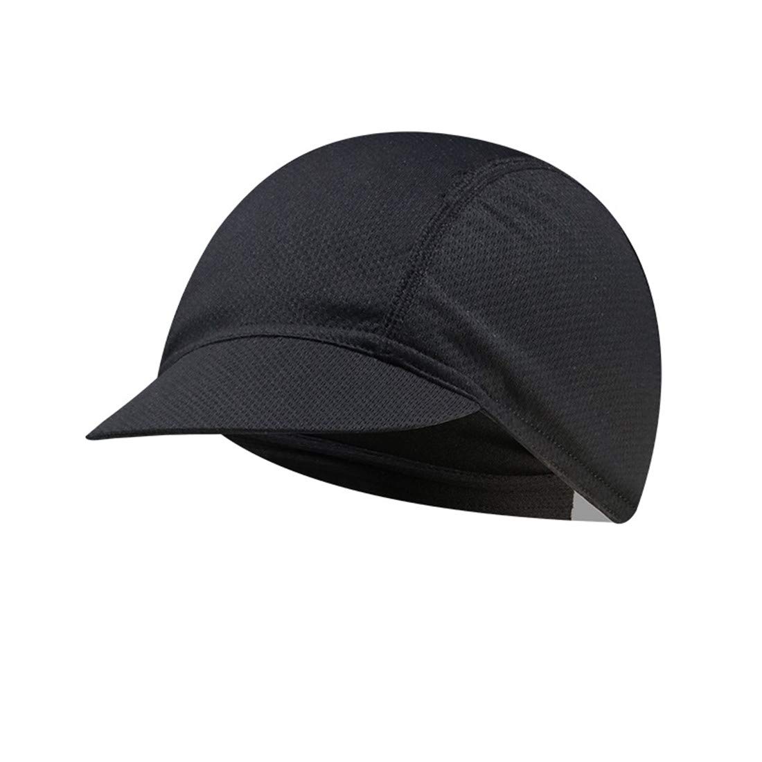Breathable Cycling Cap with Brim - Sweat Absorbing Helmet Liner for Men & Women - Perfect for Biking, Running & Outdoor Sports | UV Protection & Moisture Wicking Design