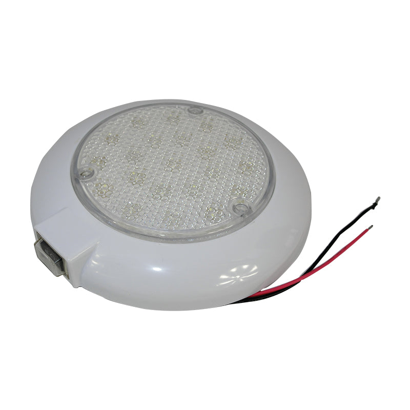 21 LED Dome Light for Caravan & Reading - 150mm with Switch (LED03) - Perfect for Camping, RV Travel & Bedside Reading