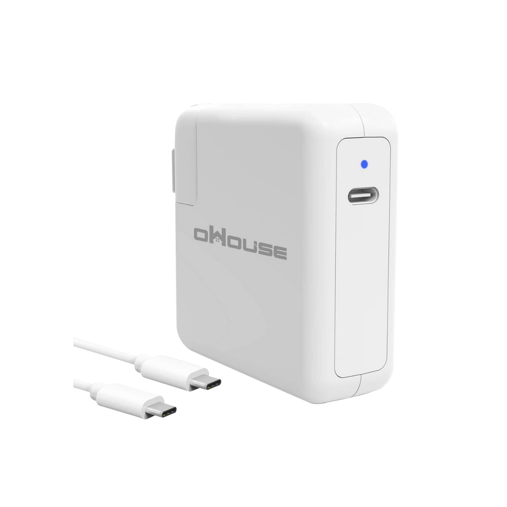 105W USB-C Fast Charger for MacBook Pro - Certified Power Adapter with 7.2ft Cable | Compatible with iPad Pro, MacBook Air, iPhone 13 & USB-C Laptops | Super Quick Wall & Portable Charging for Home, Office & Travel